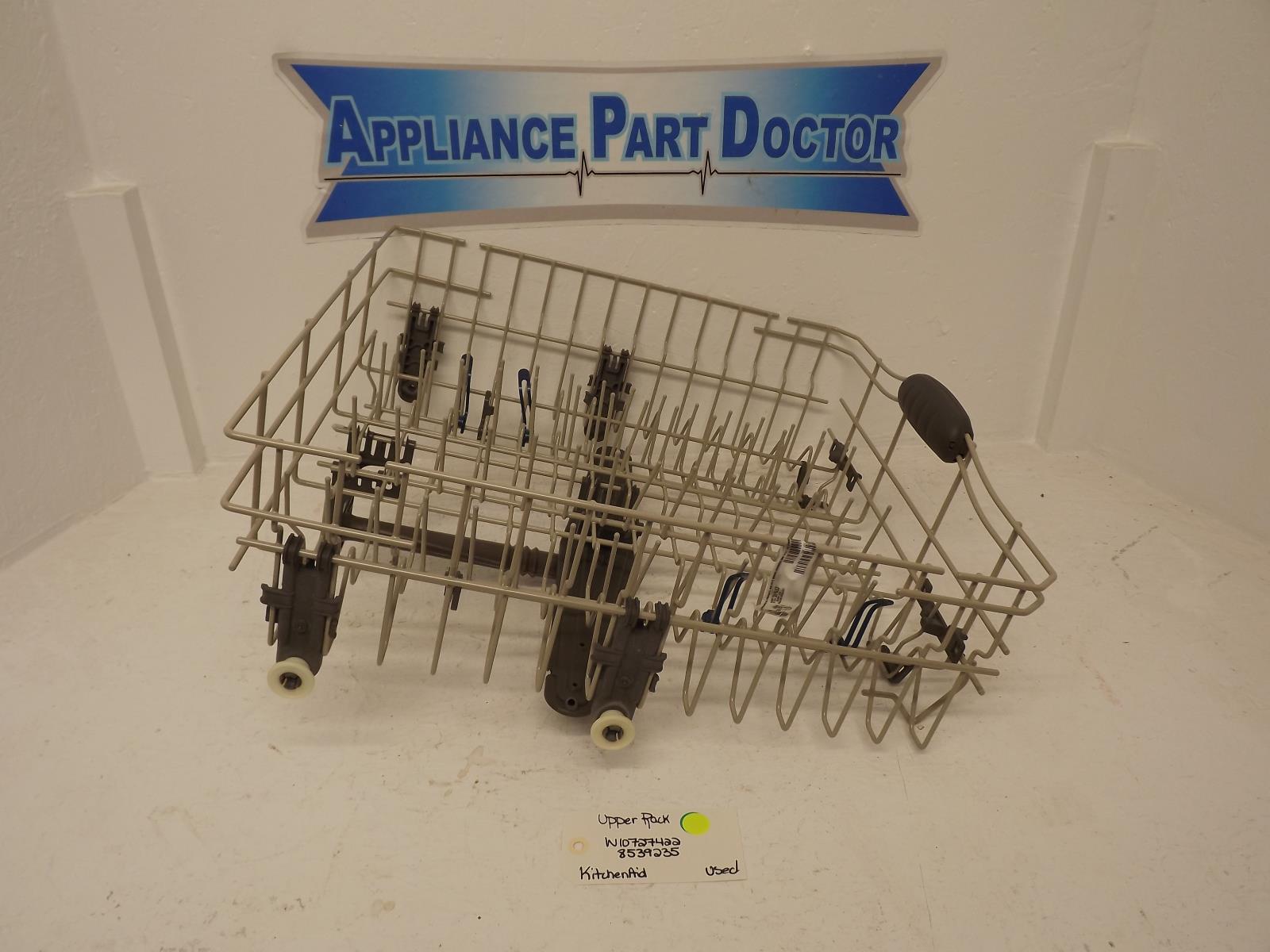 KitchenAid Dishwasher W10727422 8539235 Upper Rack Used KitchenAid Dishwasher W10727422 8539235 Upper Rack Used